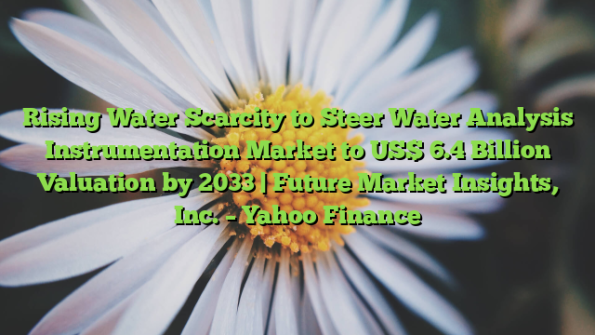 Rising Water Scarcity to Steer Water Analysis Instrumentation Market to US$ 6.4 Billion Valuation by 2033 | Future Market Insights, Inc. – Yahoo Finance